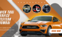 Quick Taxi Service Western Mumbai | JustCabHire Mumbai – Book Now