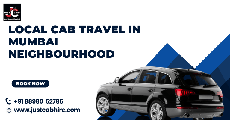 Local cab travel in Mumbai neighbourhood